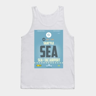 SEA Seattle airport code Tank Top